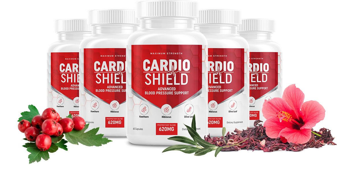 Cardio Shield bottle, symbolizing purchase and health improvement